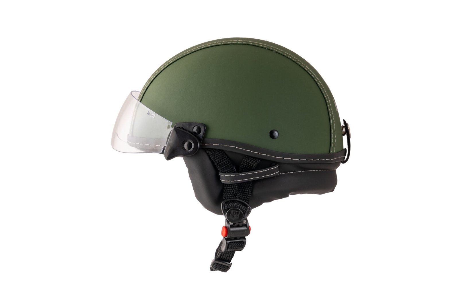 Capacete Kraft Esporte Street Revestido Verde - Imagem 3