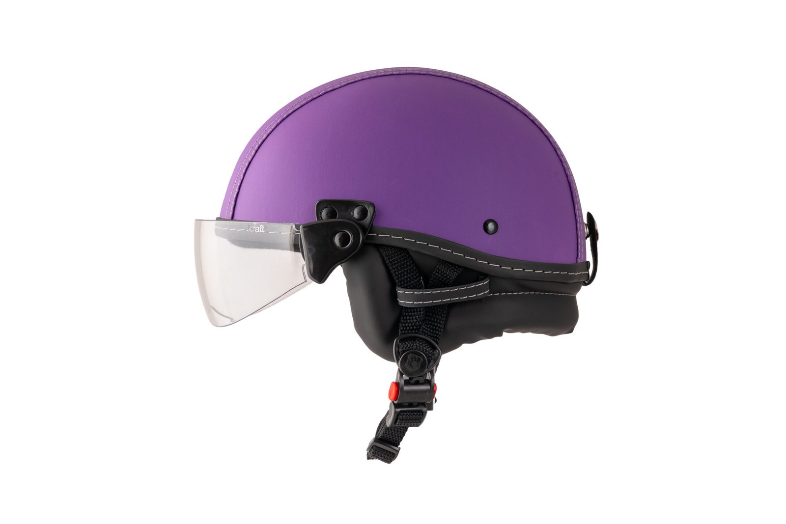 Capacete Kraft Esporte Street Revestido Lilás - Imagem 3