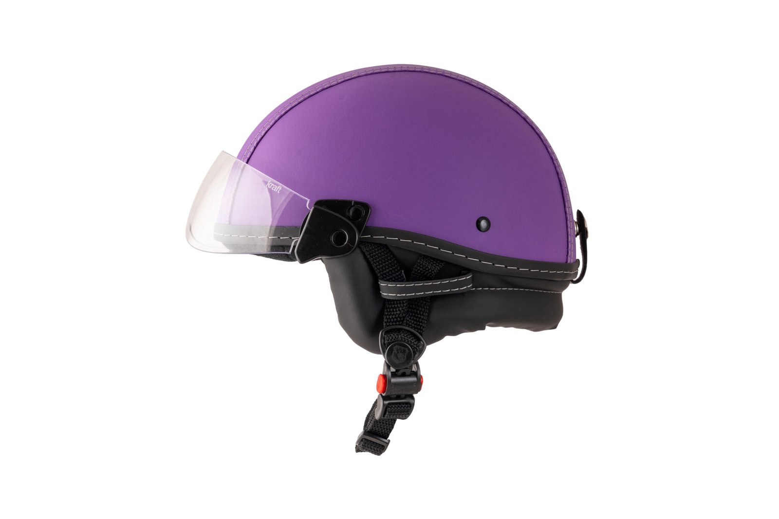 Capacete Kraft Esporte Street Revestido Lilás - Imagem 2