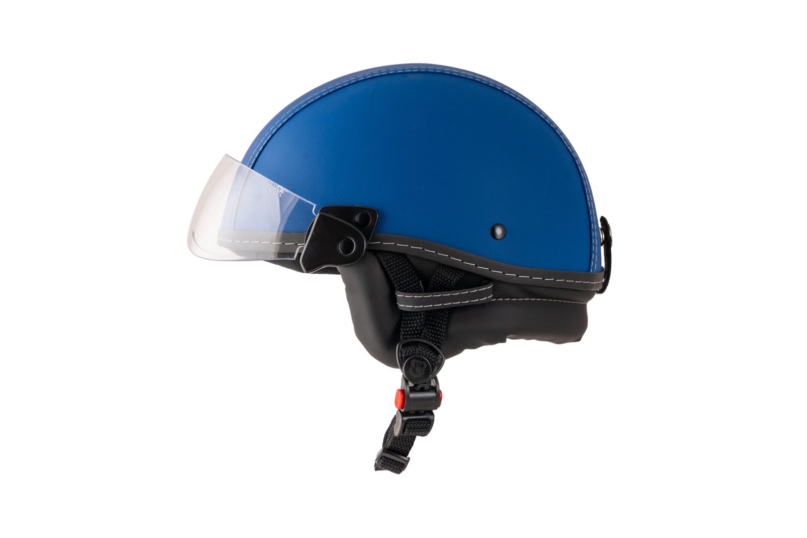 Capacete Kraft Esporte Street Revestido Azul Escuro - Imagem 3