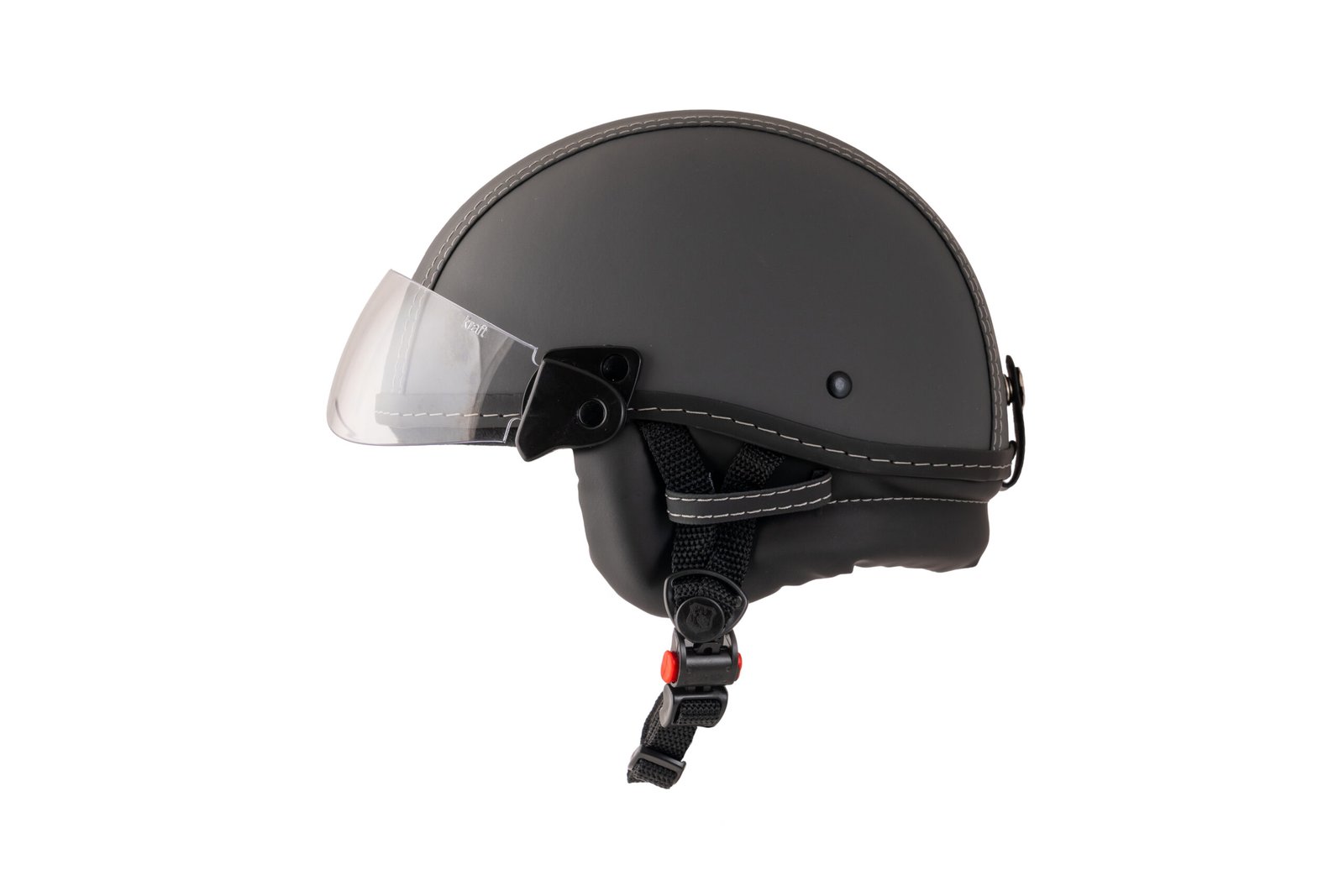 Capacete Kraft Esporte Street Revestido Grafite - Imagem 3