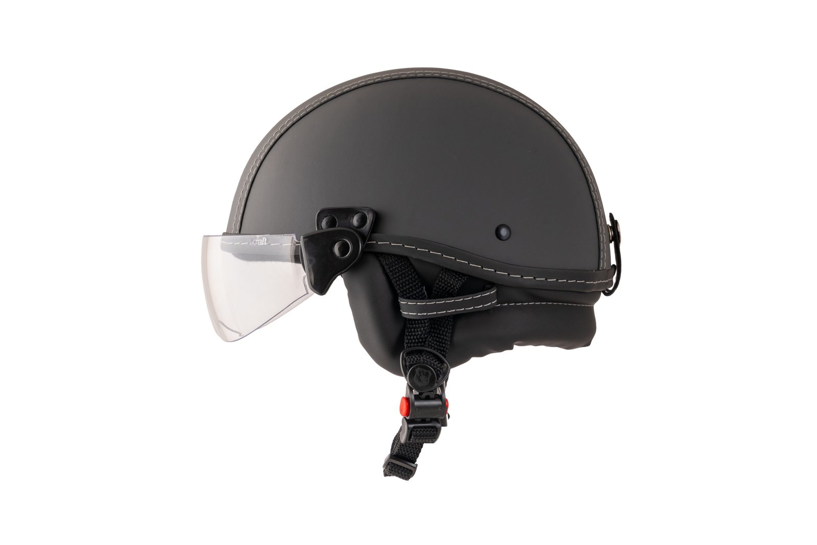 Capacete Kraft Esporte Street Revestido Grafite - Imagem 2