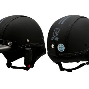 Capacete Kraft Esporte Revestido Preto